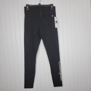 Champion Women's Black Everyday leggings Cotton/Elastane SZ Small